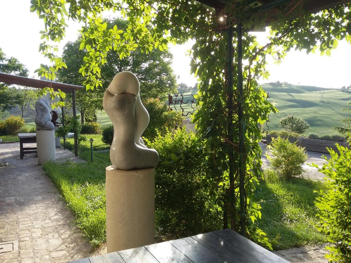 "La Casa Degli Ulivi Art B&B" Trecastelli 外观 照片