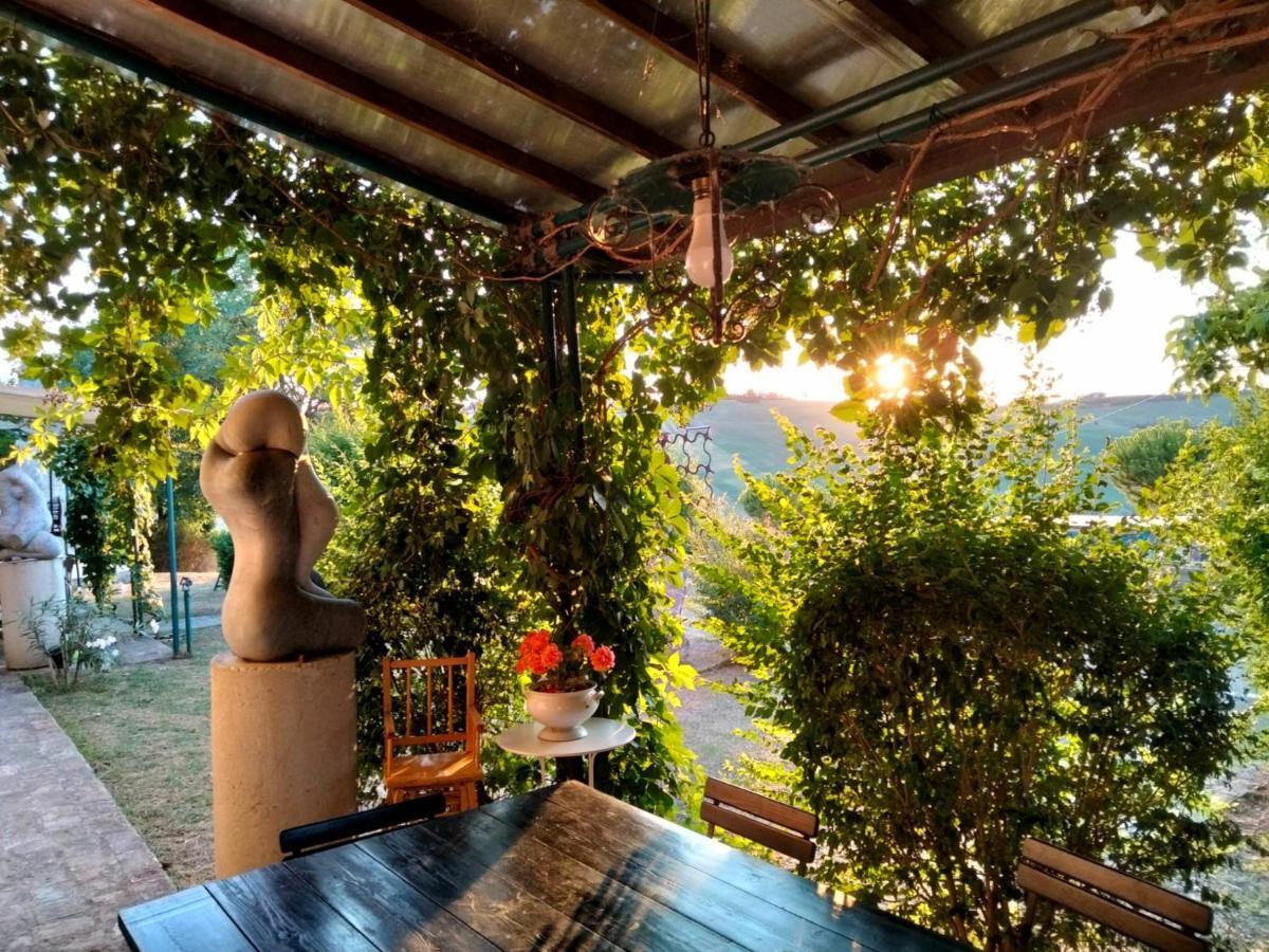 "La Casa Degli Ulivi Art B&B" Trecastelli 外观 照片